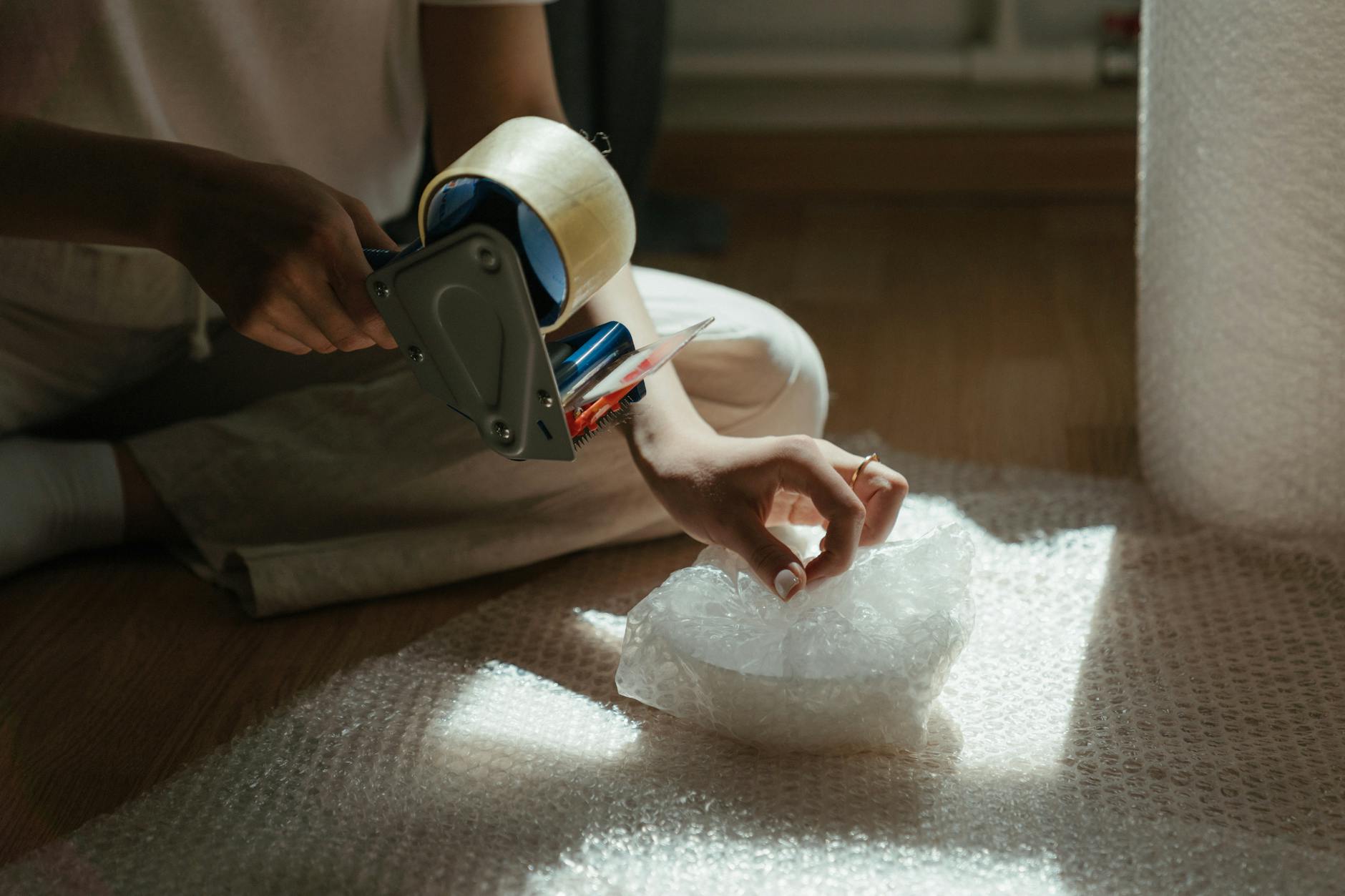 DIY Packing and Using Free or Cheap Materials